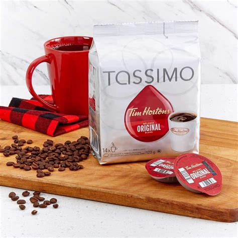 Tassimo Tim Horton S Coffee Single Serve T Discs 14 T Discs Original 70 Count {imported From