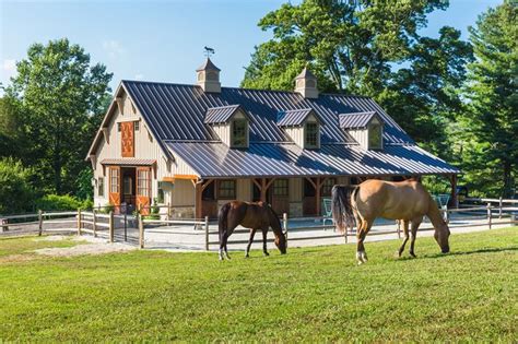 Bandd Designed This Barn With Hardi Plank Siding Which Reduces The