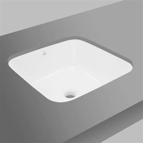 Jaquar Laguna 450mm Square Undercounter White Basin