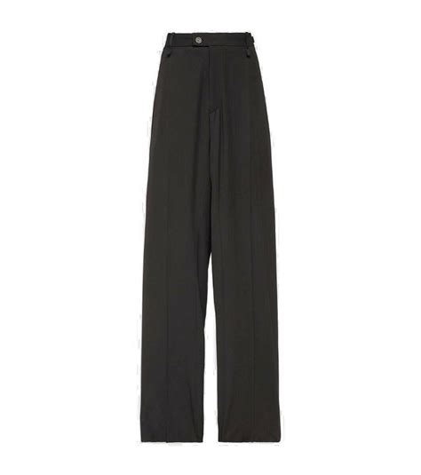 Balenciaga Wool Blend Pants Balenciaga