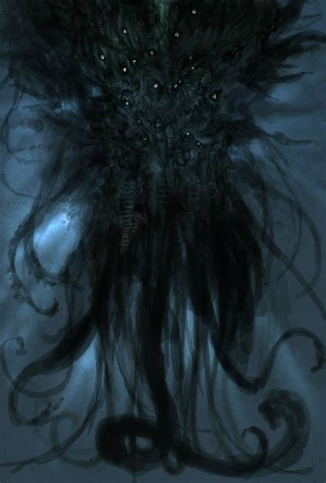 Monster Concept | Monster concept art, Lovecraftian horror, Shadow ...