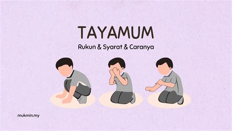 rukun tayamum syarat syarat  perlu diketahui mukminmy