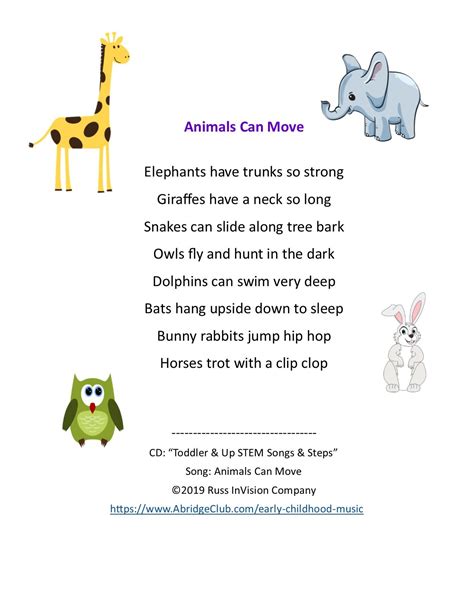 Toddler Preschool Songs Modes Of Transportation Music Movement
