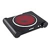 Cusimax Electric Burner Hot Plate For Cooking Cast Iron Hot Plates Heat Up In Seconds Adjustable