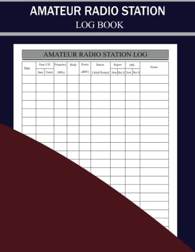 Amateur Radio Station Log Book Amateur Ham Radio Station Log Ham