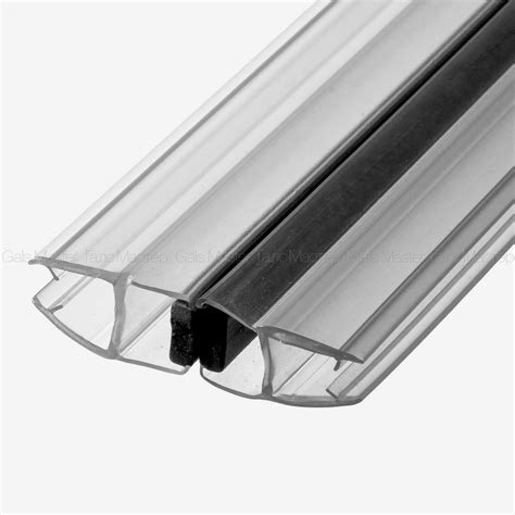 Т-26-8 Уплотнительный профиль ПВХ, магнитный 180˚, черный магнит, 8 мм ...