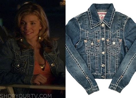 90210 Season 1 Episode 14 Naomis Denim Jacket Shop Your Tv