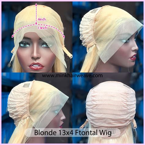 Custom Long Length 613 Blonde Transparent HD 13x4 13x6 Full Frontal Wig Ready To Ship