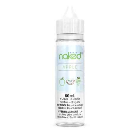 Apple Naked E Liquid Freebase Ml Vapeloft