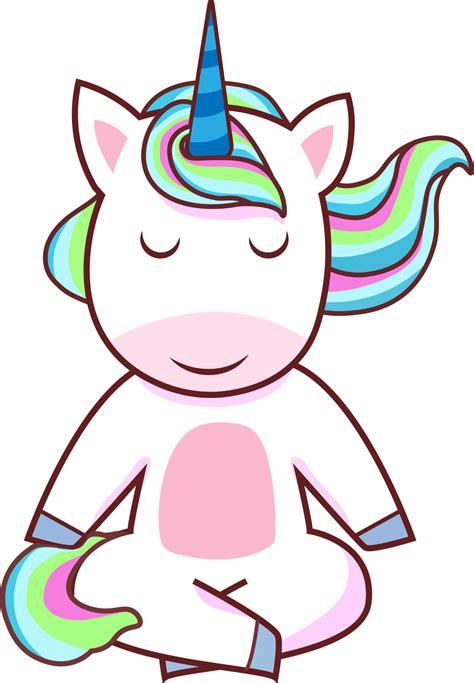 Cute Unicorn Cartoon 13869771 Png