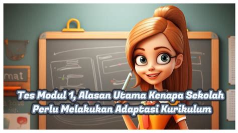 Kunci Jawaban Post Test Modul 1 Alasan Penting Kenapa Sekolah Perlu