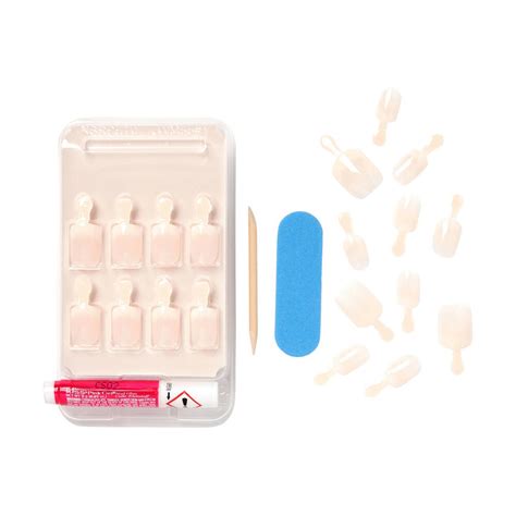 KISS Salon Sztuczne Paznokcie Acrylic French Nude Breathtaking RS Op Szt StrefaUrody Pl