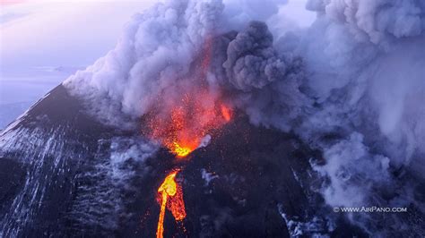 Volcano Klyuchevskaya Sopka Kamchatka Russia 2015