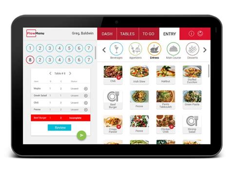 Pos System Ui On Behance App Design Pos Design Restaurant