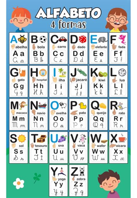 Alfabetizaг гјo Ficha Do Alfabeto Para Imprimir NBKomputer