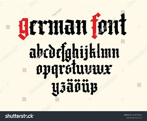 Current German Alphabet
