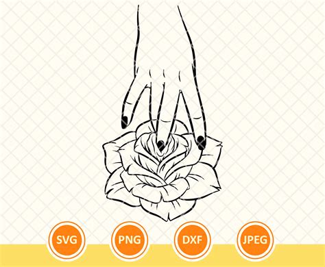 Rose Vagina Svg Female Orgasm Erotic Art Svg Masturbating Etsy