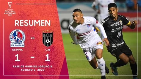 Olimpia Cai Copa Centroamericana Youtube