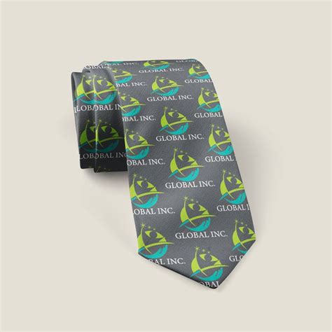 Custom Logo Photo Tie Photo Neck Tie Custom Logo Printed Tie