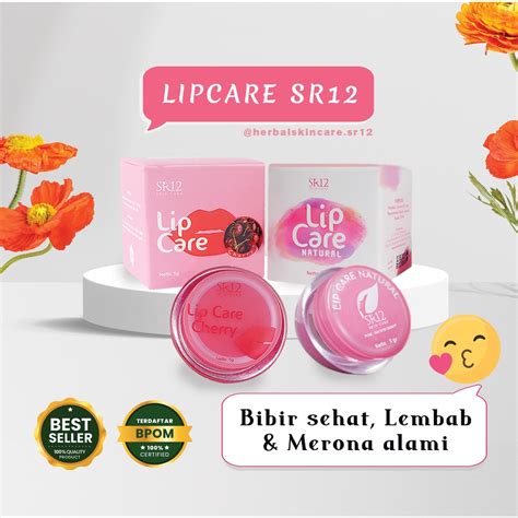 Jual Lip Care Sr Bpom Atasi Bibir Kering Pecah Hitam Pemerah