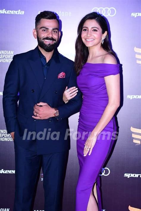 Virat Kohli Anushka Sharma Grace The Red Carpet Of Fourth Edition Of