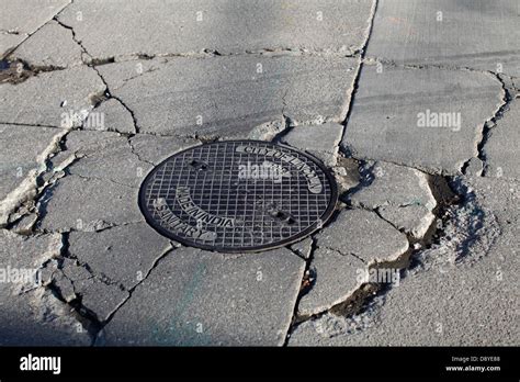 Concrete Manhole Hi Res Stock Photography And Images Alamy