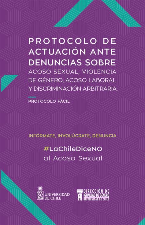 Protocolo De Actuación Ante Denuncias Sobre Acoso Sexual Violencia De Género Acoso Laboral Y