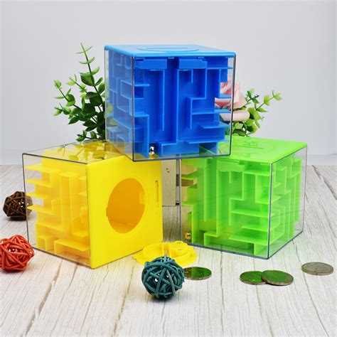 Развивающая 3D головоломка копилка Лабиринт 85 мм (1 шт) от Obetty ...