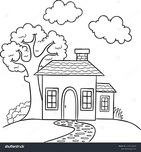 9,345 Colouring Page House Royalty-Free Images, Stock Photos & Pictures