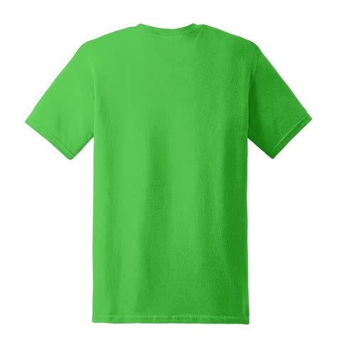 Gildan 5000 Heavy Cotton T Shirt Electric Green