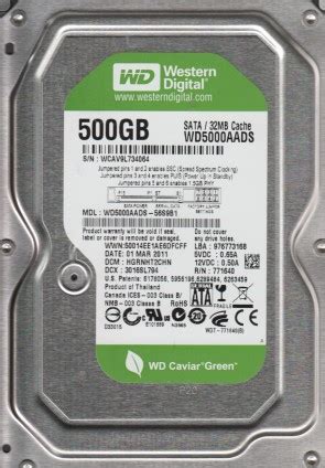 Western Digital WD5000AADS - HDD FAQs