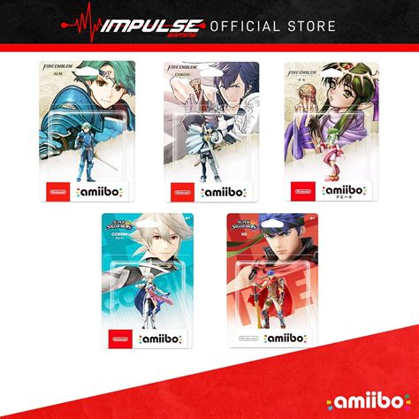Amiibo Fire Emblem Series Alm Tiki Chrom Corrin Ike Shopee