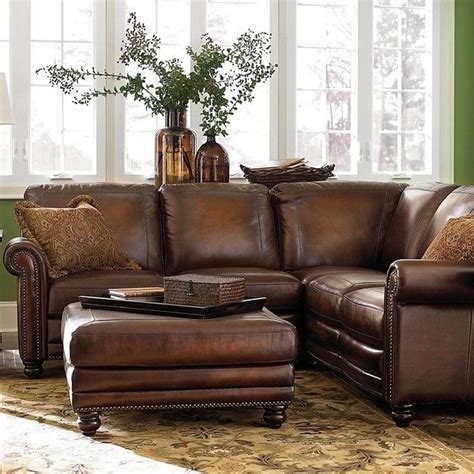 15 Inspirations Genuine Leather Sectionals With Chaise