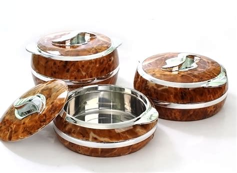 Stainless Steel Insulated Casseroles Hot Pot Food Warmer Hot Pot And