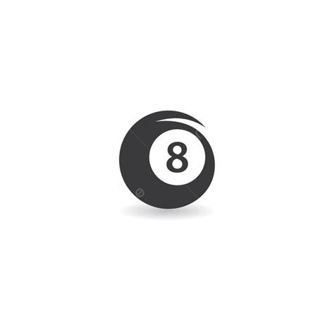 Billiard Balls Vector Art Png Ball Billiard Icon Vector Illustration