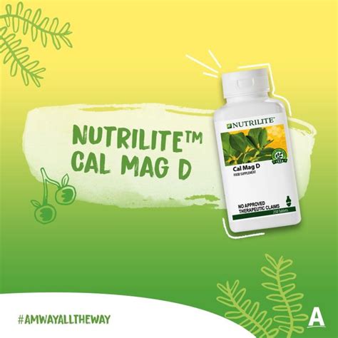 Amway Nutrilite Cal Mag D Tablet Lazada Ph