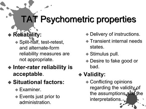 Projective Test In Psychology Ppt