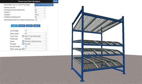 build   flow racks    flow rack design tool