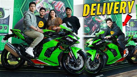 Finally Apni Kawasaki Ninja Zx R Ki Delivery Leli Youtube