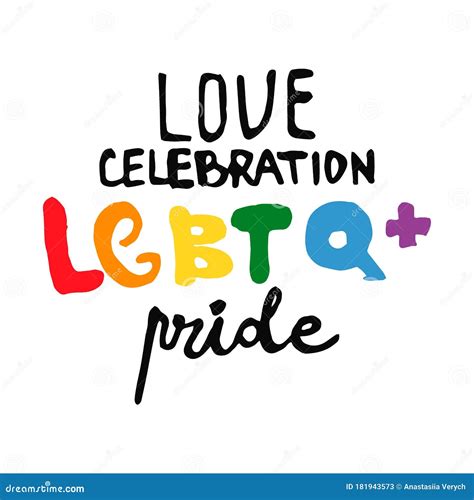 Lettering Text In Doodle Style Life Gets Better Together Gay Parade Slogan Lgbt Rights Symbol