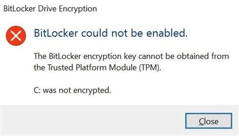 Error Bitlocker No Se Pudo Habilitar Causas Y Soluciones