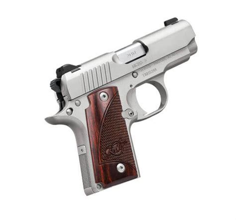 Kimber Micro 9 Stainless Rosewood 9mm Double Action Indoor Shooting