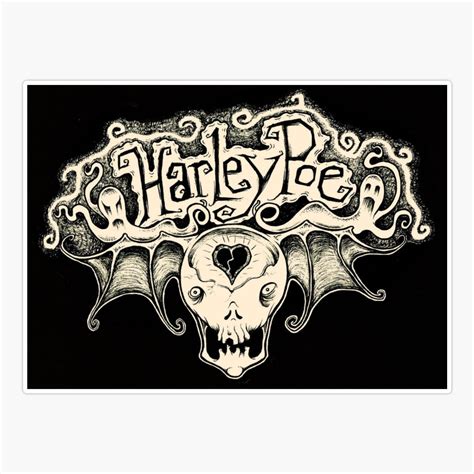 Onim Harley Poe Folk Punk Bikini Kill Sticker Phone Decal Water Bottle Stickers Car Decals