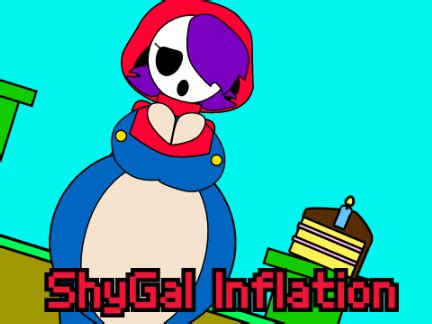 ShyGal Belly Boob Inflation By Legozay58