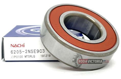 Nachi Nse C Deep Groove Ball Bearing Rubber Sealed X X Mm