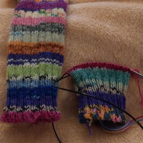 Scrappy Stripy Socks Rsockknitting