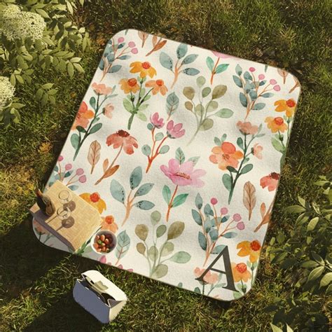Cute Picnic Blanket Etsy