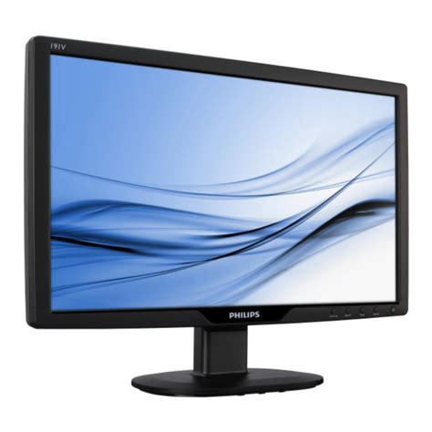 PHILIPS 191V2 MONITOR USER MANUAL | ManualsLib