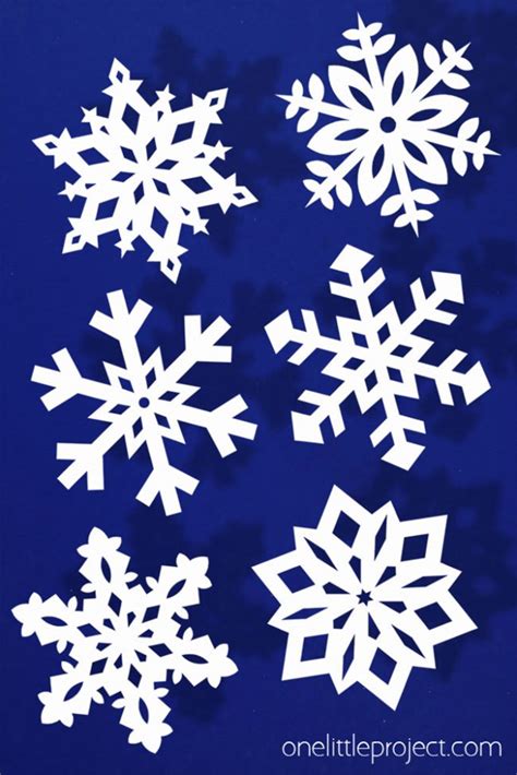 36 Cut Out Snowflake Patterns - Kids Activities Blog