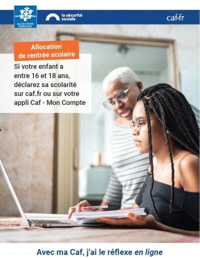 CAF L Allocation de rentrée scolaire ARS